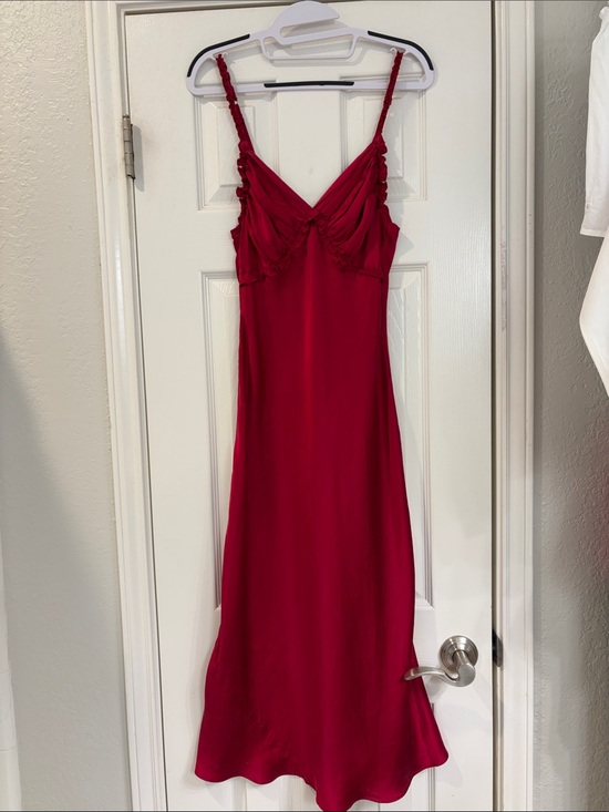 Soma Other - Soma Deep Wine Red Silk Nightgown